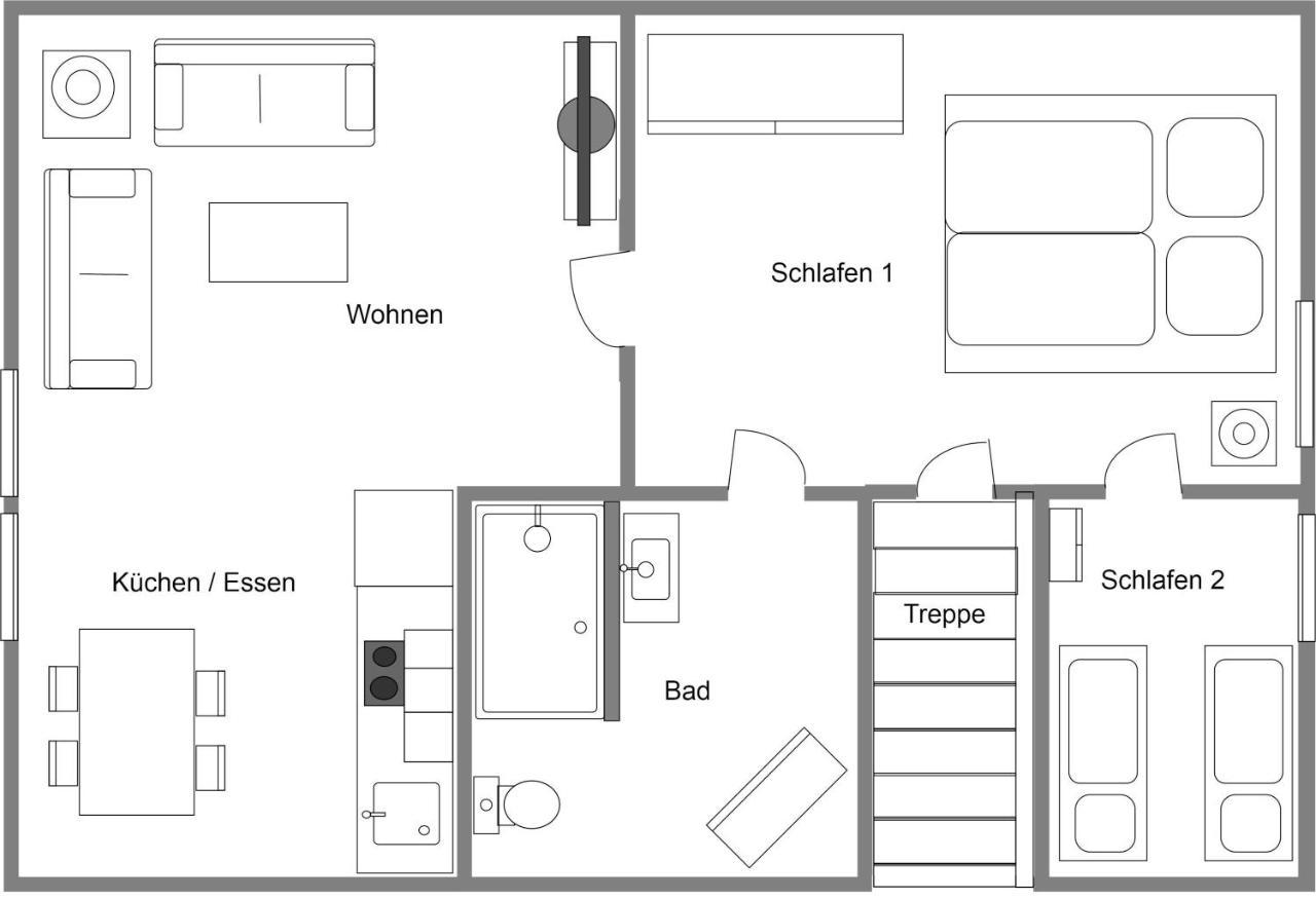 Witte Huus 75M_ Und 51M_ Ferienwoh Apartment Hooksiel Exterior photo